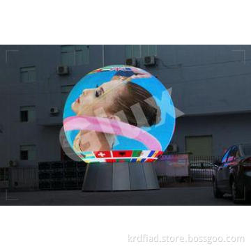 P15 Electronic Animation Curved LED Screen LED Moving Messa